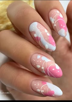 Summer nail designs Winter Abstract Nails, Heatwave Nails, Abstract Gel Nails, Abstract Nail Art Designs, Abstract Nail Designs, Nails April, Abstract Nails, Unghie Nail Art, 2024 Nails