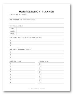 a printable planner with the words,'i want to manage my travels to the universe