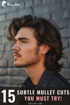 Discover the understated charm of the Subtle Mullet Cut for Men! With its gentle layers and subtle texture, this haircut strikes the perfect balance between sophistication and rebellion. Whether you wear it sleek or tousled, the Subtle Mullet is sure to make a statement and turn heads wherever you go. 🌟🐺 Mens Subtle Mullet, Mens Haircut Modern Mullet, Men’s Wolf Haircut, Alpaca Haircut, Boys Layered Haircut, Layered Mullet Men, Mens Mullet Hairstyle Modern