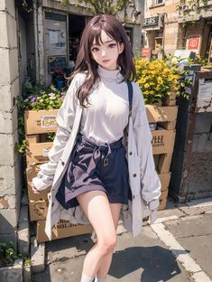 Luxury Brands Shopping, White Hair Anime Guy, Brand Shop, Cute Kawaii Drawings, Fashion Inspiration Design, Cute Anime Pics, Cute Anime Character