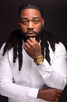 Black Men’s Dreadlock Hairstyles 2024 18 Ideas: An Exhaustive Guide Men With Locs In Suits, Loc Wicks Men, Black Men Locs Style, Women Locs, Colored Dreads, Iconic Hairstyles