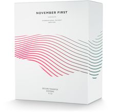 the box for november first is shown on a white background