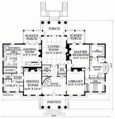 the first floor plan for this house