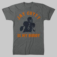 Jay Cutler Chicago Bears T-Shirt. $19.99, via Etsy. @Shannon Mullaney I really want to buy this for you!!! Jay Cutler, Hometown Pride, In The Closet, My Buddy, Bear T Shirt, T Shirt Diy, The Closet, Chicago Bears, Printed Tees