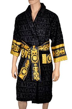 Versace Bathrobe, Bathrobe Men, Versace Logo, Versace Fashion, Designer Suits For Men, Versace Home, Men Clothes, Designer Clothes For Men, Gianni Versace