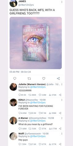 two tweets that are on the same page, one has an image of a woman's face