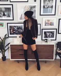 OTK boots, three ways • tune in to @stylecodelive at 9pm to see (link in bio) #stylecodelive #partner Knee High Dress Boots, Knee High Dress, Dolce Vita Boots, Knee High Boots Dress, Otk Boots, Dress Boots