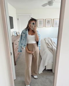 Over Belly Wide Leg Maternity … curated on LTK Outfit Inspo Fall Maternity, Maternity Black Jeans Outfit, Linen Pants Outfit Pregnant, Low Rise Jeans Pregnant, Pregnant At 40 Maternity Outfits, High Waisted Maternity Pants, Maternity Outfit Inspo Winter, Outfit Ideas Pregnant Winter