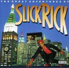 an mp3 player with the title slick rick on it's screen and audio play button highlighted