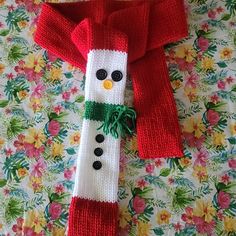 Handmade Scarf Great For Kids And Adults Handmade Snowman, Snowman Scarf, Handmade Scarf, Handmade Scarves, Scarf Wrap, Knitted Scarf, Scarf Accessory, For Kids, Women Accessories