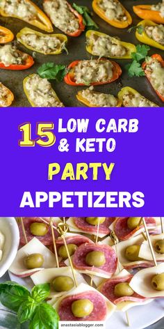 low carb and keto party appetizers