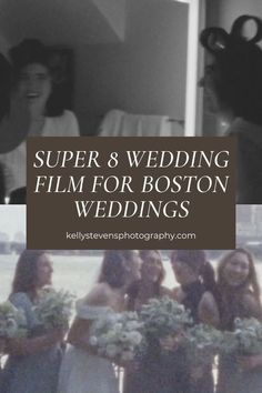 Today on the blog I'm sharing all about Super 8 wedding film for Boston weddings! If you're thinking about including Super 8 movies in your wedding photography package, then this post is for you. Check out the blog to learn more! Kelly Stevens - Boston & New England Wedding Photographer