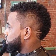 Modern men faded haircut ideas | Trendy hairstyle ideas | Easy hairstyle ideas France Haircut, Fade Mohawk, Curly Mohawk Hairstyles, Mohawk For Men, Burst Fade Mohawk, Mohawk Haircut, Mohawk Hairstyles Men, Curly Mohawk