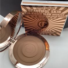 Charlotte Tilbury Beautiful Skin Sun Kissed Glow Bronzer In 1 Fair 1 Fair - Natural Soft Bronze -Brand New In Box -I Have 2 For Purchase What It Is: A 16-Hour Wear Cream Bronzer In 4 Beautiful Sun-Kissed Shades For Face And Body That Blurs Skin, Hydrates With Hyaluronic Acid, And Is Sweatproof. Suggested Usage: For Glowing Skin: -Blend And Diffuse With Light Brush Strokes For A Second-Skin Glow. -Focus On Areas Where The Sun Naturally Hits (Cheekbones, Forehead, Nose, Jawline, Shoulders, Collarb Charlotte Tilbury Cream Bronzer, Bronzer Charlotte Tilbury, Charlotte Tilbury Beautiful Skin, Light Brush, Cream Bronzer, Charlotte Tilbury Makeup, Makeup Bronzer, How To Apply Foundation, For Glowing Skin