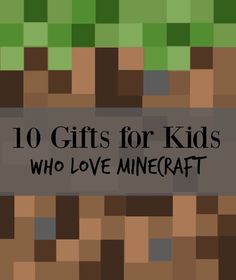 10 gifts for kids who love minecraft.. what a fun list Minecraft Gift Ideas In Game, Minecraft Gift Code, Minecraft Gift Ideas, Minecraft Party Games Activities, Minecraft Games For Birthday Parties, Love Minecraft, Minecraft Gifts, Fun List, Diy Minecraft