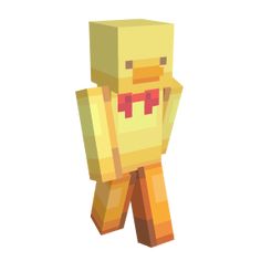 an image of a minecraft character standing up