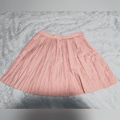 Size: 10 Double Lined Cotton Skirt Side Hook And Zip Real Strong H&m Pleated Skirt For Summer, H&m Pleated Summer Skirt, H&m Summer Pleated Skirt, H&m Pleated Skirt For Spring, Chic H&m Skirt For Spring, Chic Pleated Skirt From H&m, Chic Pleated Skirt By H&m, Spring H&m Lined Skirt Bottoms, H&m Spring Lined Skirt Bottoms