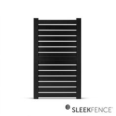 an image of a black and white photo of a door with slats on it