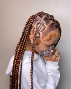 Hairstyles Weave Hairstyles Braided, Braids Locs, Feed In Braids Hairstyles, Simple Acrylic, Cute Braided Hairstyles, Braided Cornrow Hairstyles, Braids Hairstyles Pictures, Cute Box Braids Hairstyles, Boho Hair