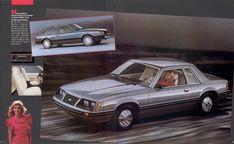 an advertisement for a car with pictures of the model and its driver's side view