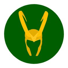 a green circle with a yellow helmet on it