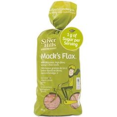 a bag of silver hills mack's flax with ground meat on the side