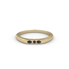 14K Solid Gold Signet Ring adorned with three black moissanite stones. This chic pinky ring, available in rose gold and white gold, is perfect for women seeking a bold and stylish accessory ● 𝗜𝘁𝗲𝗺 𝗗𝗲𝘁𝗮𝗶𝗹𝘀 ● →14 carat solid gold (also in 18 carat) → band options; Yellow gold, white gold, rose gold → Main Stone Shape : Round Brilliant Cut → Side Stone Shape: Marquise Cut → Main Stone Total Carat Weight : 0.15CTW (Approx.) → Stone Type: Black Moissanite →Handmade Jewelry →Eco-friendly →Made To Order SIZING Our rings are available in sizes 4-9 US. If you have any questions about sizing, feel free to contact us. RETURNS & EXCHANGE POLICY Contact us within 14 days of delivery to initiate a return or exchange. Items must be shipped back within 30 days of delivery. Pinkie Rings For Women, Pinky Ring For Women, Pinky Rings For Women, Gold Signet Ring, Pinky Ring, Marquise Cut, Ring For Women, Signet Ring, Stylish Accessories