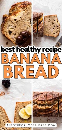 the best healthy recipe for banana bread