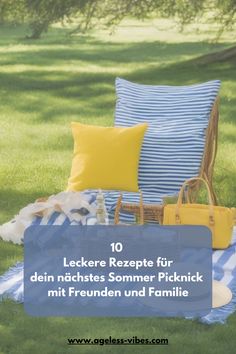 10 leckere Rezepte für dein nächstes Sommer Picknick mit Freunden und Familie