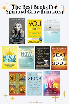 the best books for spiritual growth in 2014, including ten different books on each book cover