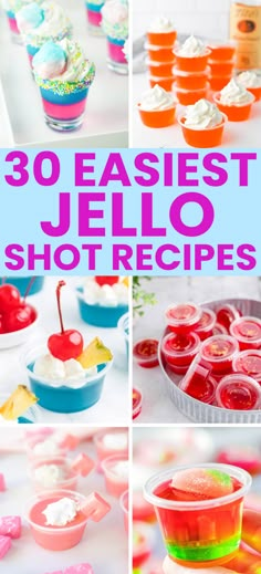 Here is the one and only list with the best easy jello shots recipes to make! Fun jello shots, summer jello shots, vodka jello shots, rum jello shots, jello shots recipes, fancy jello shots, easy to make jello shots,  jello shots with malibu rum, tequila jello shots, jello shots with vodka. Liquor Jello Shots Recipes, Hello Shot Recipes Alcohol, Old Fashion Jello Shots, Jello Shot Recipes Vodka Easy, Yummy Jello Shots Recipes, Summertime Jello Shots, Jello Shot Recipes Malibu, Cool Jello Shots, Tasty Jello Shots