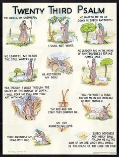 a poster with some words and pictures about the different things that happen in jesus's life