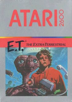 E.T.: The Extra-Terrestrial - Atari 2600 [Pre-Owned] Video Games Atari Inc. Atari Video Games, Et The Extra Terrestrial, Atari 2600 Games, Bad Video, Atari Games, Vintage Video Games, Atari 2600, Retro Video, Extra Terrestrial