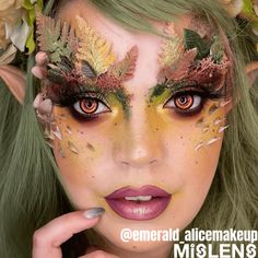 Mother Nature Costume, Fantasy Make-up, Creepy Halloween Makeup, Fairy Festival, Witch Makeup, Elf Costume, Fairy Makeup, Elf Makeup, Sfx Makeup