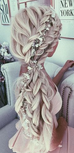 36 Our Favorite Wedding Hairstyles For Long Hair ❤ See more: http://www.weddingforward.com/favorite-wedding-hairstyles-long-hair/ #wedding #hairstyles Cute Wedding Hairstyles, Shampoo For Fine Hair, Hair Pictures, Gorgeous Hair