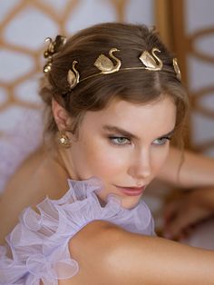 Epona Valley, Coquette Hair, Updo With Headband, Love And Loyalty, Bold Makeup Looks, Luxury Hair Accessories, Holiday 2024, Bridal Handbags, Silver Headband