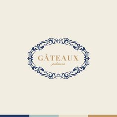 the logo for gateaux, an italian restaurant