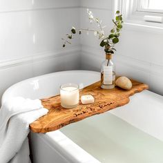 Handmade Olive Wood Bathtub Tray Luxurious Wooden Bath Caddy for Spa-like Relaxation Free Personalization and Free Wood Wax - Etsy Rustic Bathtubs, Bathroom Wood Shelves, Wood Bathtub, Bath Board, Tub Tray, Bathtub Caddy, Rustic Bath, Bathtub Tray, Wood Bath