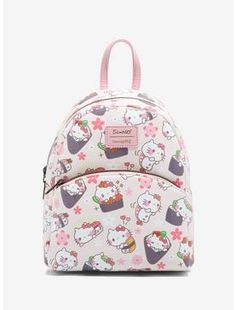 Hello Kitty Sushi, Different Sushi, Sushi Style, Loungefly Hello Kitty, Kawaii Hello Kitty, Hello Kitty Dress, Cute Mini Backpacks, Just Eat, Gift Inspo