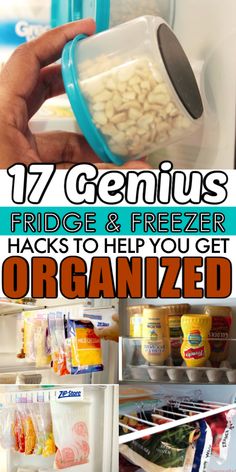 fridge freezer hacks to help you get organized