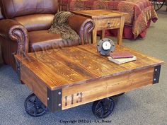 a living room with a couch, chair and coffee table