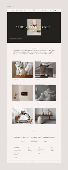 an image of a website design for a furniture store