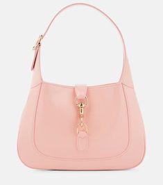 Borsa a spalla Gucci Jackie Small in vernice in Rosa - Gucci | Mytheresa Heeled Rain Boots, High Heel Rain Boots, Backpack Tote Bag, Tote Backpack, Handbag Backpack, Dress With Boots, Shoulder Bag Women, Gucci Bag