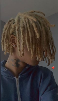 Sofaygo Aesthetic, Twists For Men, Dread Heads, Blonde Dreadlocks, Blonde Dreads, Cute Dreads, Afro Textured Hair