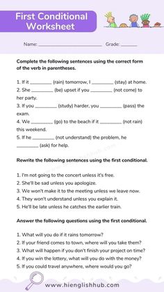 the first additional worksheet for children's workbook, which includes an image of