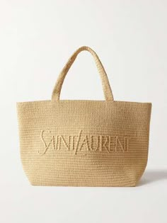 Designer Beach Bags, Prop Artwork, Fbi Outfit, Dream Handbags, Ysl Tote Bag, Ysl Tote, Skater Outfit, Summer Moodboard, Saint Laurent Tote