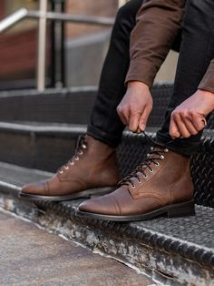 Thursday Boot Company | Handcrafted with Integrity Thursday Boot Company, Thursday Boots, Gray Man, Boot Companies, Website Features, Comfortable Boots, Be Ready, Cool Boots, Work Boots