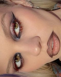 Maquillage On Fleek, Funky Makeup, Pure Evil, Cake Face, Dope Makeup, Models Makeup, Editorial Makeup, Makeup Goals, Glam Makeup