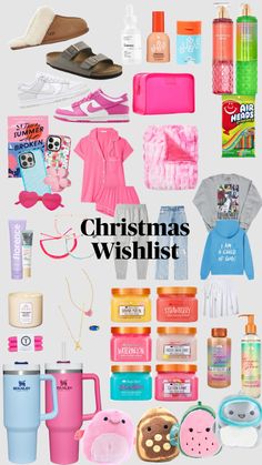 the christmas wishlist is full of cute items