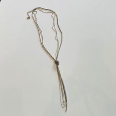 New Without Tags - Knot Measures 12 Inches Down. Full Length Is Close To 20 Inches. Item Exactly As Pictured. Item Come From A Smoke Free, Pet Free And Covid Free Home. Silver Jewelry Fashion, Knot Necklace, Jewelry Silver, Womens Jewelry Necklace, Knot, Full Length, Fashion Jewelry, Jewelry Necklaces, Women Jewelry